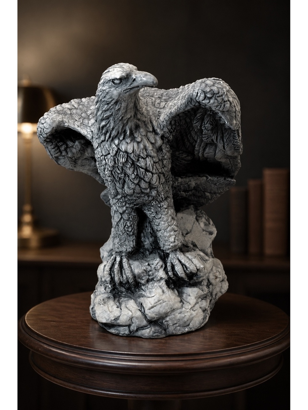 Vintage 1980 Mt St Helens Volcanic Ash Eagle Sculpture - Evergreen Trading Co.